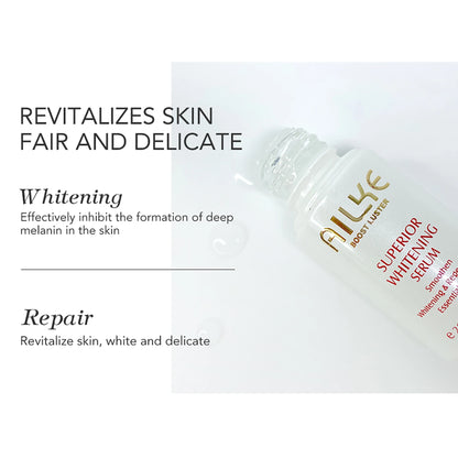 AILKE Whitening Skin Care Set, With Glutathion Vitamin C, Brighter Smoother Skin, Reduce Dark Spots, Clean Skin, Moisturizing