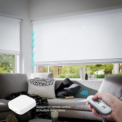 LoraTap Tuya Smart Life ZigBee 3.0 Curtain Blind Switch for Roller Shutter Electric Motor Google Assistant Alexa Voice Control