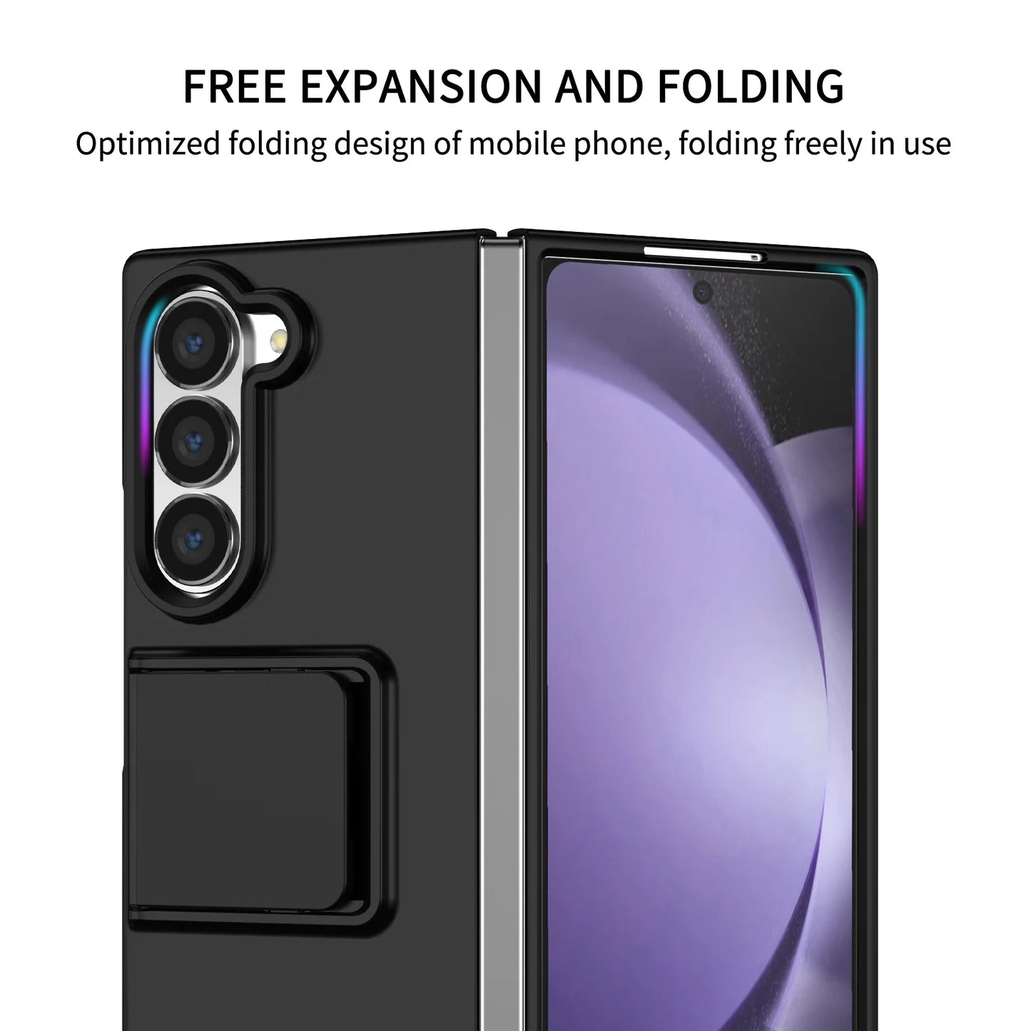 Mobile Phone Accessories Case for Samsung Galaxy Z Fold7 5G Fold6 Fold 7 6 5 3 4 Fold4 Fold5 Fold3 Hard Folding Cover Funda