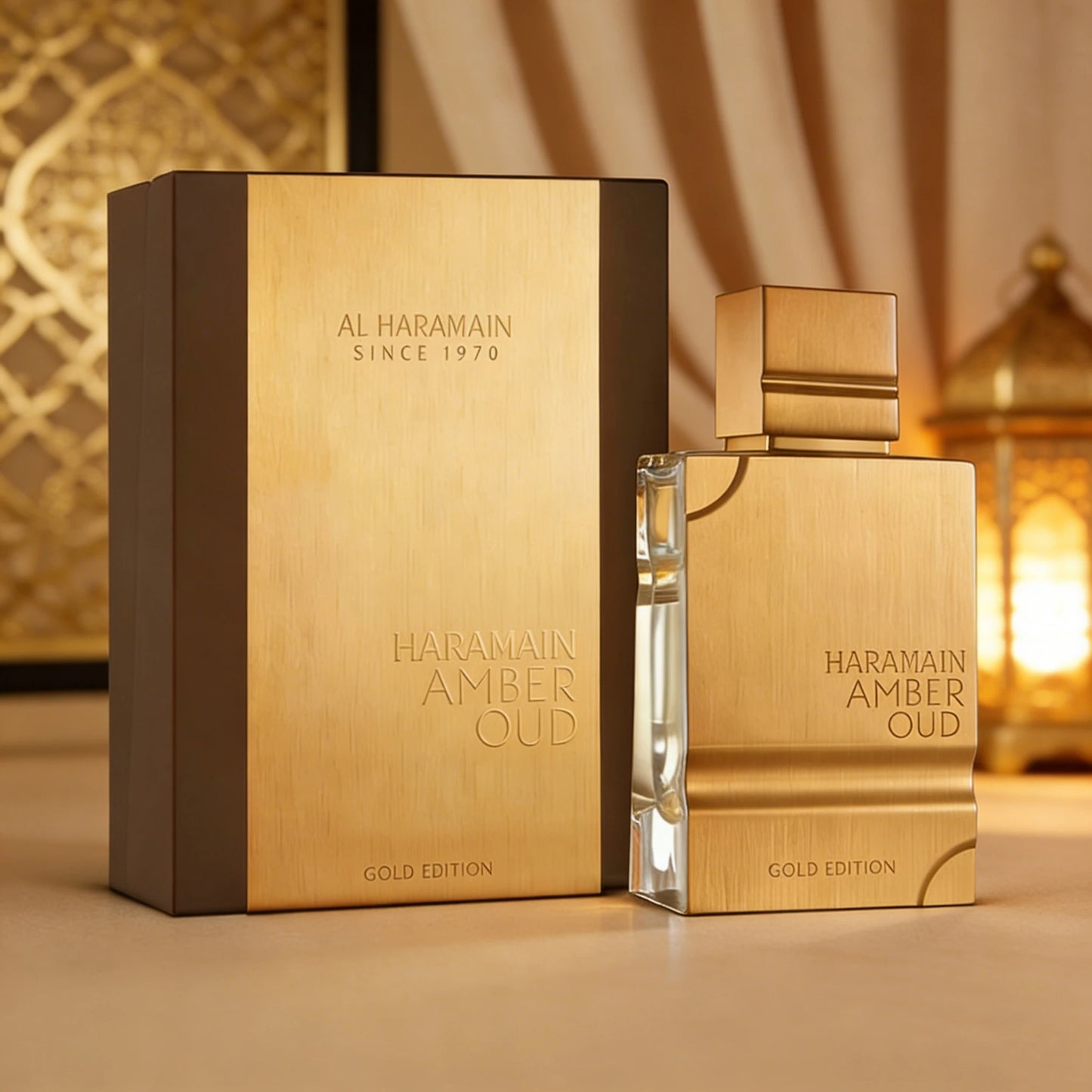 Al Haramain Oud Gold Eau De Parfum 60ml Unisex Luxury Arabian Oud Perfume