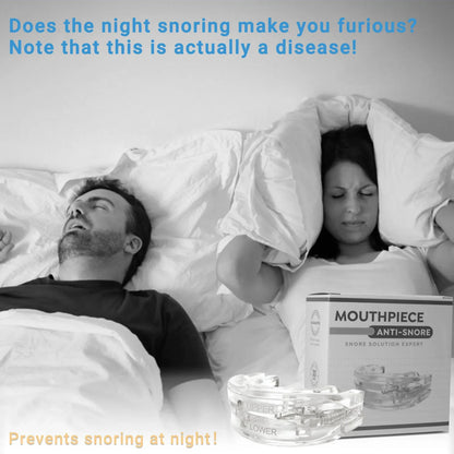 Silicone Anti-Snore Mouthpiece Bruxism Mouth Guard Improve Sleeping Aid Braces Teeth Orthodontic Snoring Night Device Stop Snore