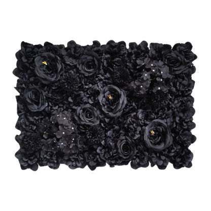 40x60cm Silk Rose Flower Champagne Artificial Flower for Wedding Decoration Flower Wall Panels Romantic Wedding Backdrop Decor
