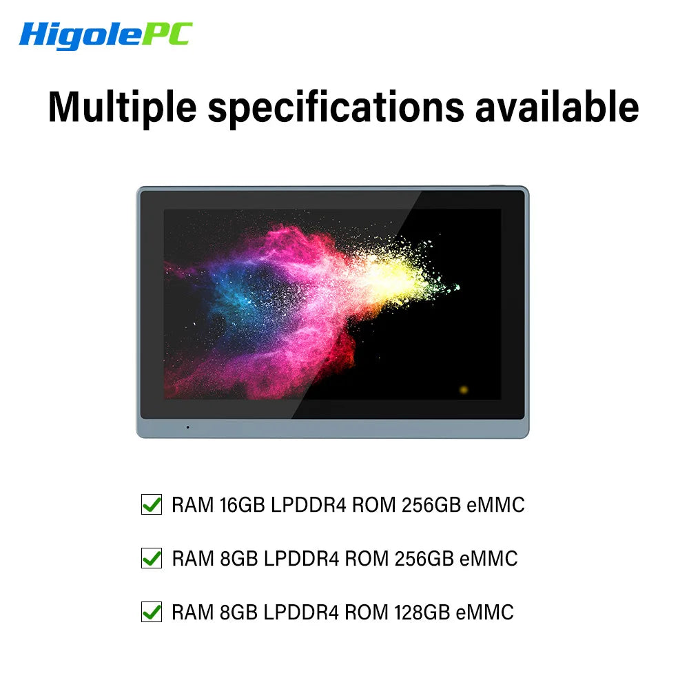 Industrial Higole Gole 2 Pro 5.5" Mini Computer Intel Win11 8/16GB RAM 4K for AI/Automation/Education Portable PC