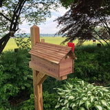 Cedar Outdoor Mailbox — view 3