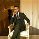 Men's Olive Green Three-Piece Suit — view 10