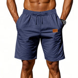 Men's Linen-Blend Beach Shorts — view 10
