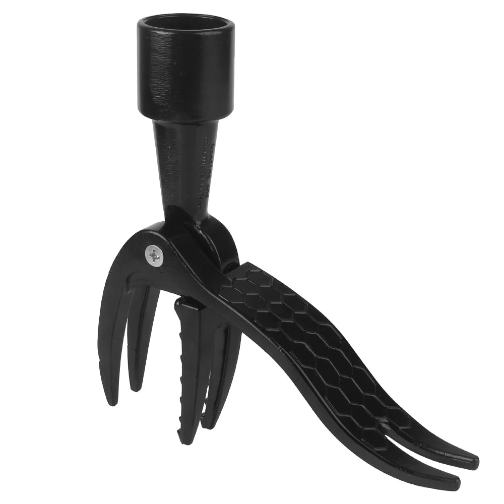 Black Root Remover Stand Up Weeding tool Gardening Weeding Head Replacement Digging Weeder Claw Foot Pedal Weed Puller