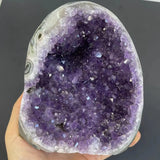 Amethyst Crystal Cluster Ornament — view 3