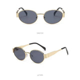 Oval & Geometric Sunglasses Set — view 8