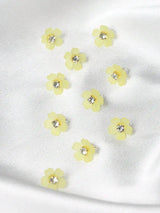 Faux-Pearl Flower Hair Clips — view 5