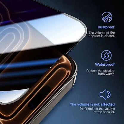 5Pcs Oleophobic Coating Dust Free Easy Installation Screen Protector For iPhone 16 15 14 11 12 13 17 Pro Max XR X XS 15 16 Plus