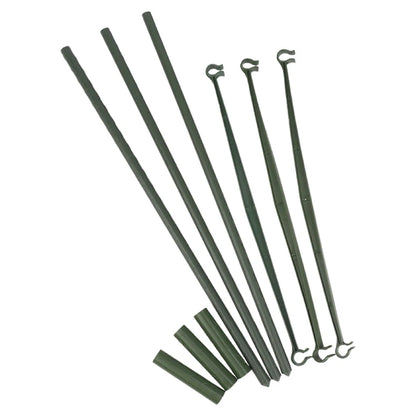 ♥DIY Tomato Plant Support Kit – Stackable Stakes & Rings for Climbing Vegetables & Flowers|〔YY33〕