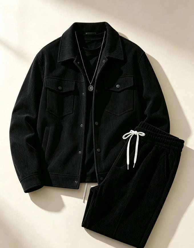 Men's Corduroy Jacket & Trouser Set — product image