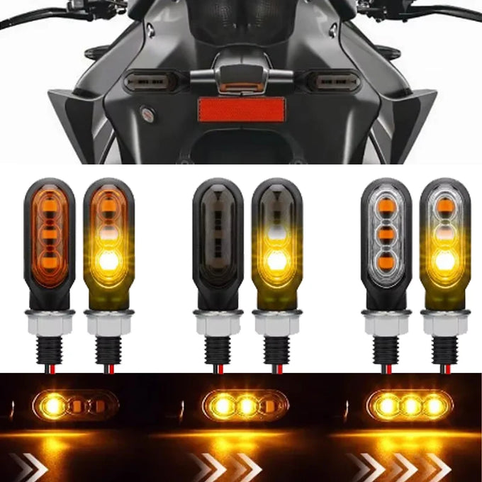 Mini Motorcycle LED Turn Signals — product image