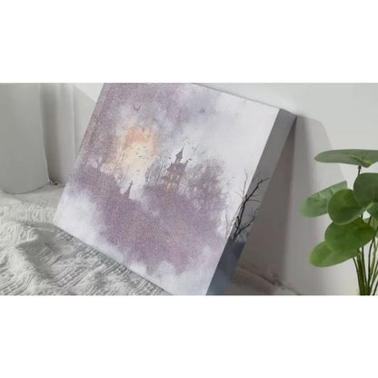 1.5 inch solid wood frame, canvas painting modern abstract canvas mural, suitable for living room, bedroom or hallway decoration