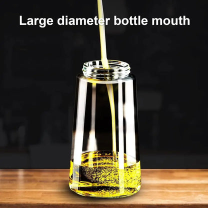 2 in 1 Glass Oil Sprayer & Dispenser, 16oz/470ml Olive Cooking, Air Fryer, Salad, Kitchen Gadgets, Air Fryer Accessories, Sticke