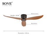 SOVE Low-Profile Ceiling Fan — view 4