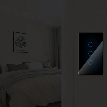 Matter smart switch  Alexa Google No APP required Intelligent Control Scan QR Code to Connect Touch Light Switch
