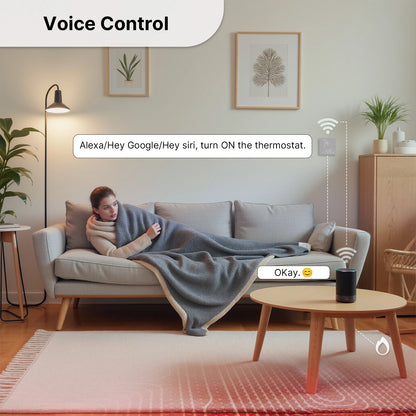 MOES Matter WiFi Smart Thermostat Temperature Controller Tuya Water Boiler Electric Heating With Alexa Google Apple Smartthings