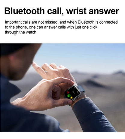 2025 New Women Men AI Smart Diagnosis Watch HRV+PPG Blood Pressure Heart Rate Health Monitor IP68 NFC Fashion Sports Smartwatchs
