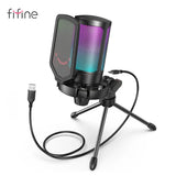 FIFINE USB Gaming Microphone Kit — product image