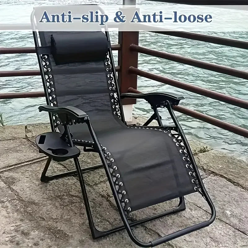 Beach Folding Leisure Lounger Bottle Cup Holder Folding Chair Side Table Attachment Fishing Chair Storage Tray Home Accessories