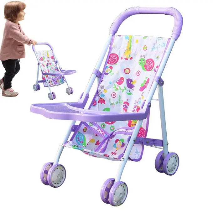 Doll Stroller Pretend-Play Toy — product image