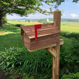 Cedar Outdoor Mailbox — product image
