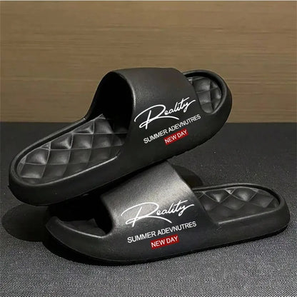 Outdoor Home Women's EVA Slippers,Lightweight Non-Slip Men's Sandals,Suitable for All Seasons,Women's Home Shoes,Indoor Slippers