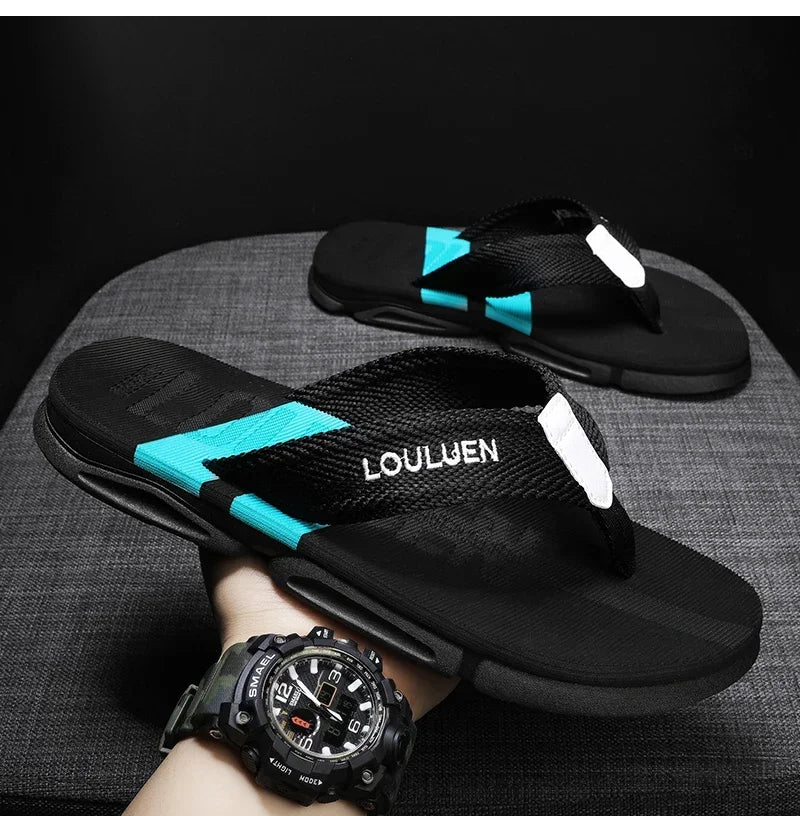 Summer Fashion Men Slippers Flip-Flops Outdoor Beach For Man Casual Breathable Antiskid Men's Sports Party Sneakers Shoes