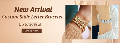 DOREMI Custom Letter Bracelet Baby bangle Zirconia Pave Setting Initial bracelet Child & Adult size for  Unique Cuff Jewelry