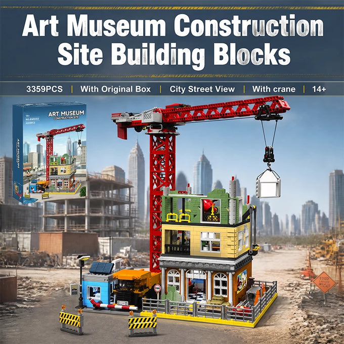 Art Museum Construction Building Set — product image
