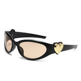 Retro Oval Cat-Eye Sunglasses — view 9