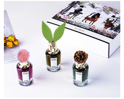 Luxury Brand Women Perfumes And Colognes Men 75ml Eau De Parfum Femme Lasting Fragrance Plant Floral Scent Spray Gift Box 3Piece