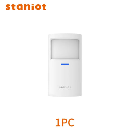Staniot Motion Sensor PR200 Wireless 433Mhz PIR Motion Detector Security Protection Anti-Tamper Alarm for Home Alarm System