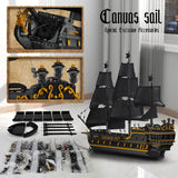 Mould King Pirate Ship Building Set — view 5