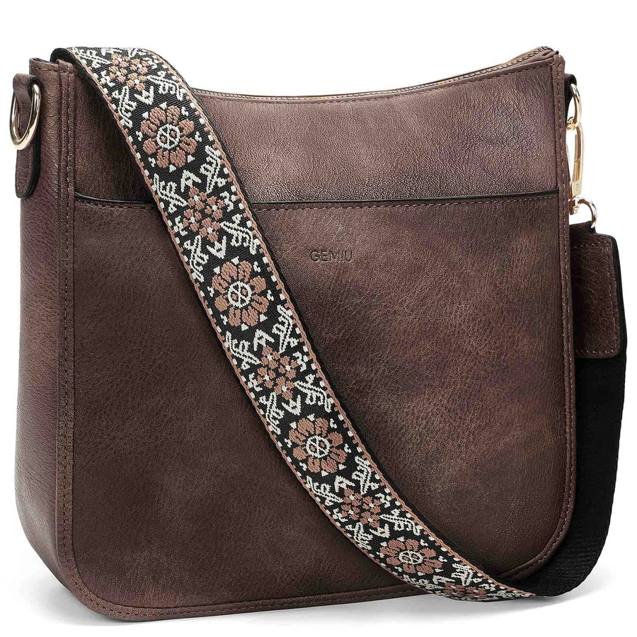 Gemiu Adjustable-Strap Shoulder Bag — view 1