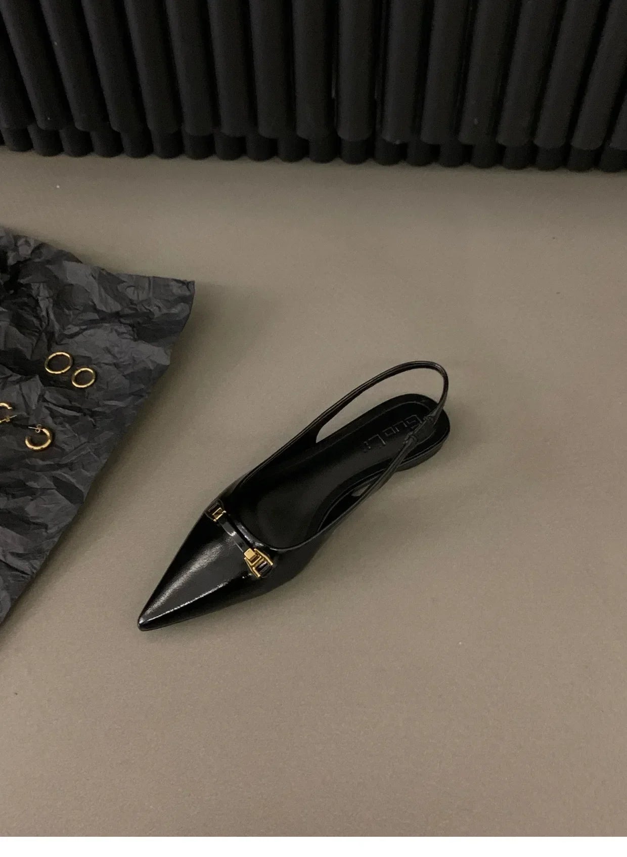 Fashion Pointed Sandals for Women Summer Versatile Dress Flat Bottomed Footwear Korean Style Lightweight Mary Jane Single Shoes