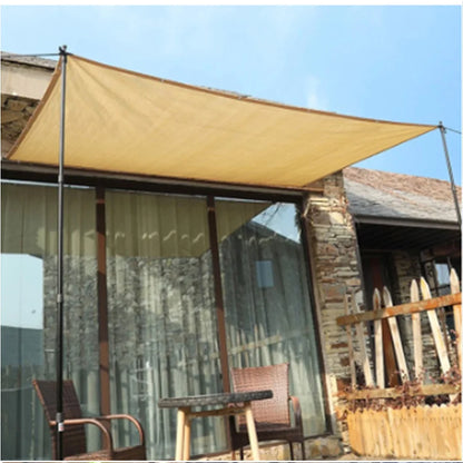 Beige  sunshade cloth sunshade durable sun protection shade mesh suitable for terrace plant greenhouse chicken coop porch
