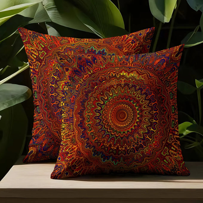Mandala Print Printed Cushion Cover — product image
