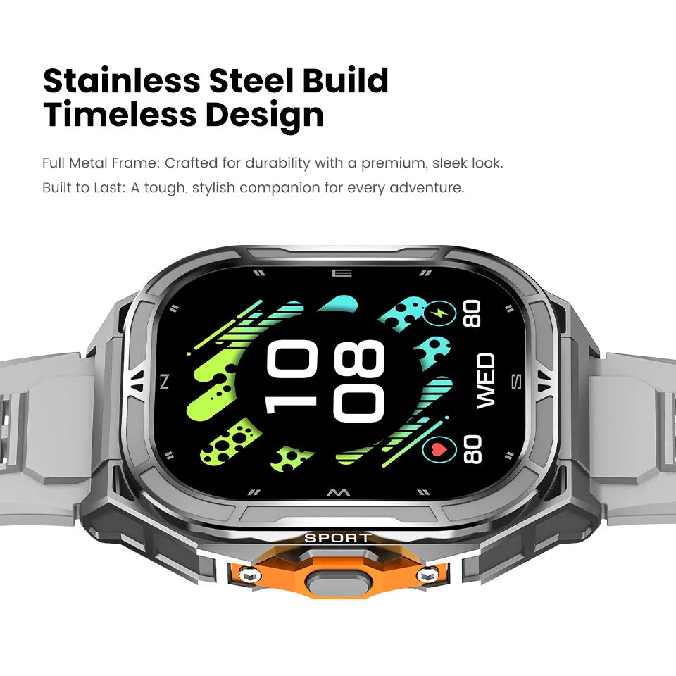 New For XIAOMI Sport Wristband Built-in GPS&Compass BT Call Smartwatch Altimeter Health Monitoring 3ATM Waterproof Swim Watches