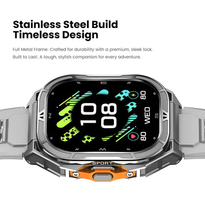 New For XIAOMI Sport Wristband Built-in GPS&Compass BT Call Smartwatch Altimeter Health Monitoring 3ATM Waterproof Swim Watches