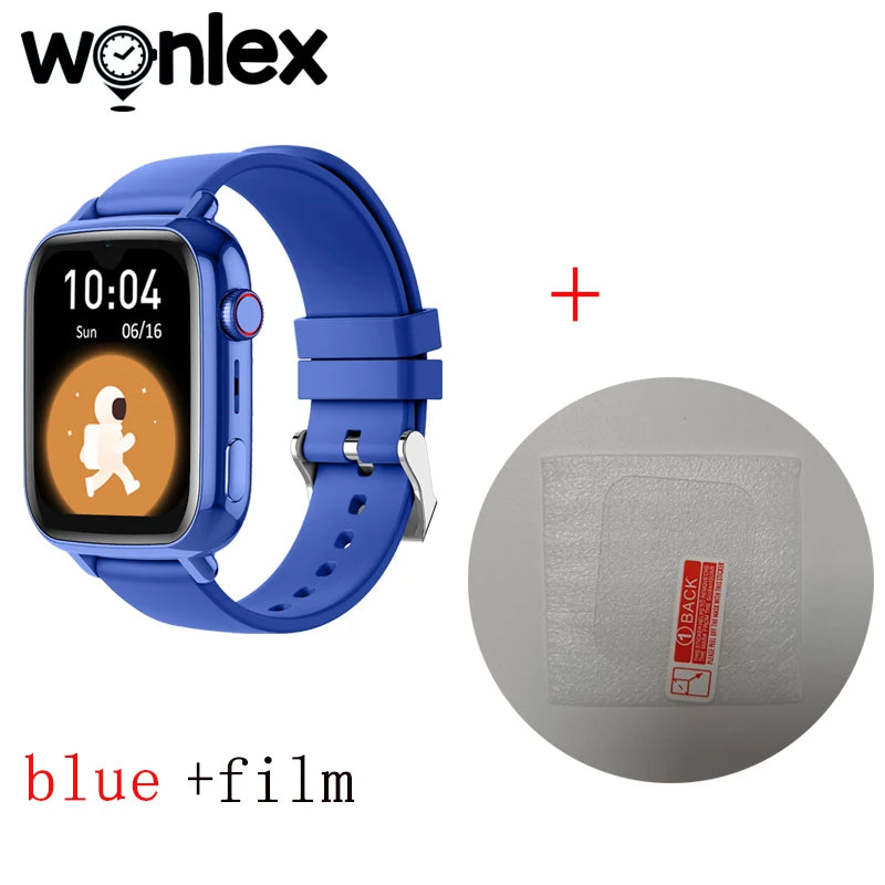 Wonlex KT34 Children's Smart Watch 4G WiFi Video Call Kids Watch GPS Tracker Google Store APP Download Kids SmartWatch WhatsApp