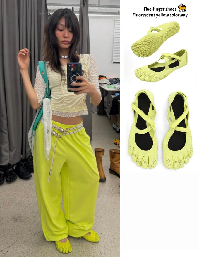 Five-Toe Yoga & Pilates Shoes — product image