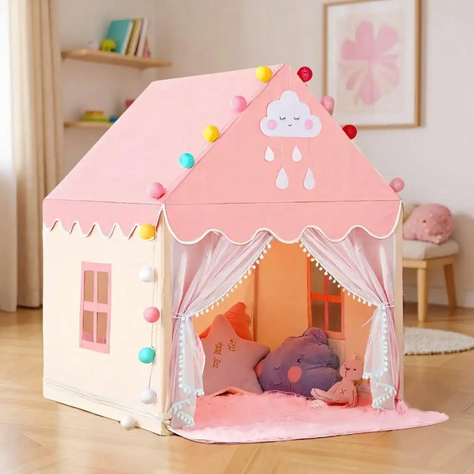 Pink Castle Play Tent — product image