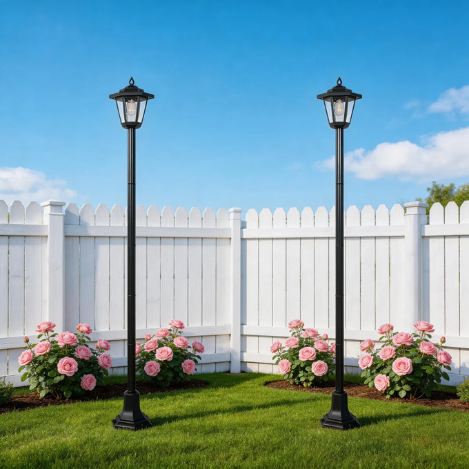 Solar Lamp Post Light — product image