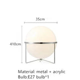 Chrome Globe Floor Lamp — view 10