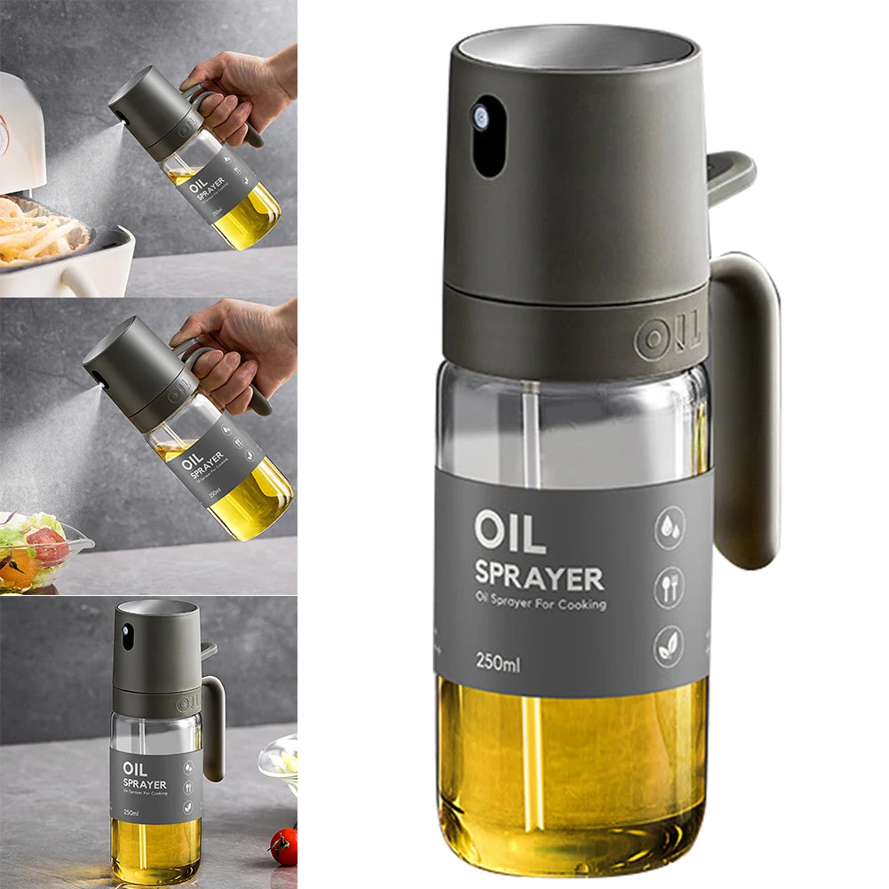 100/250ml Oil Spray Bottle BBQ Cooking Olive Oil Sprayer Kitchen Baking Oil Spray Empty Bottle Vinegar Bottle Soy Sauce Oil Disp