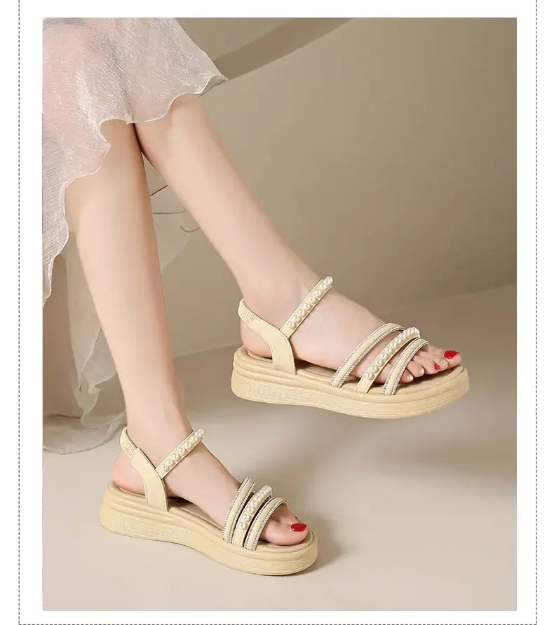 New Arrival Women's Sandals Slides Fashion Casual Ladies Breathable Non-slip Soft Sole Outdoor Beach Daily Home Shoes