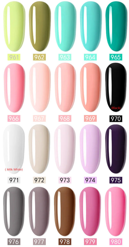 Venalisa Color Gel Nail Polish VIP Kit Full Cover Enamel For Nail Manicure Glitter Sparkle UV Gel Soak Off Nail Gel Polish 7.5ml